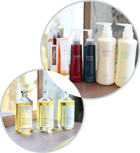 ヘアケア剤やスタイリング剤のラインナップも充実